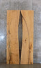 Thumbnail for 2- Rustic Live Edge Ash Bookmatched Dining Table Top Slabs 20588-20589