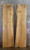 Thumbnail for 2- Live Edge Hackberry Bookmatched Kitchen Table Top Set 20613-20614