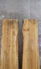 Thumbnail for 2- Live Edge Hackberry Bookmatched Kitchen Table Top Set 20613-20614