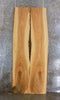 Thumbnail for 2- Live Edge Ash Rustic Bookmatched Pond Table Top Slabs 20650-20651