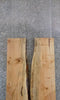 Thumbnail for 2- Natural Edge Maple Rustic Bookmatched Dining Table Top Slabs 20666-20667