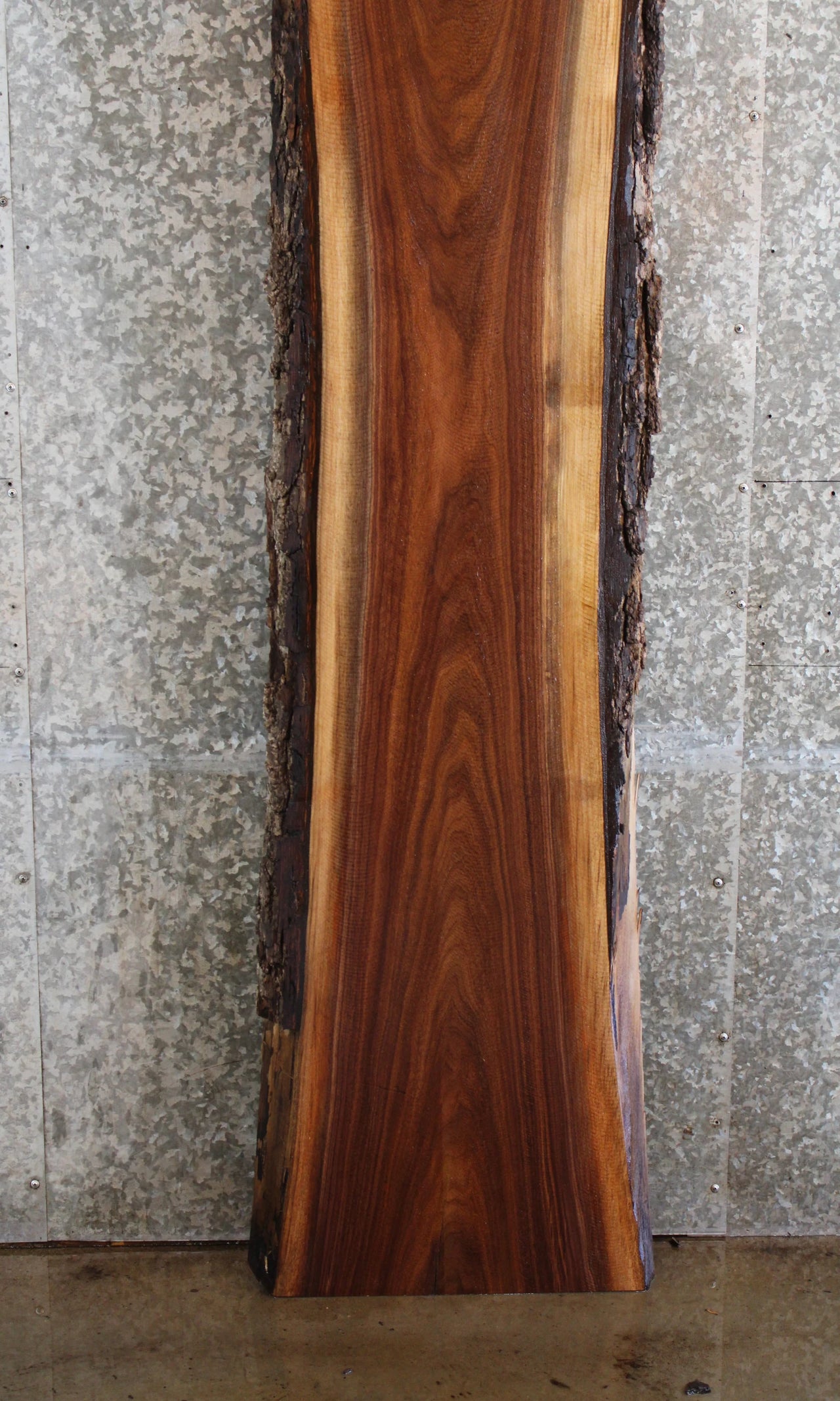 Black Walnut Live Edge Bar Top Slab/Mantel Slab 20682