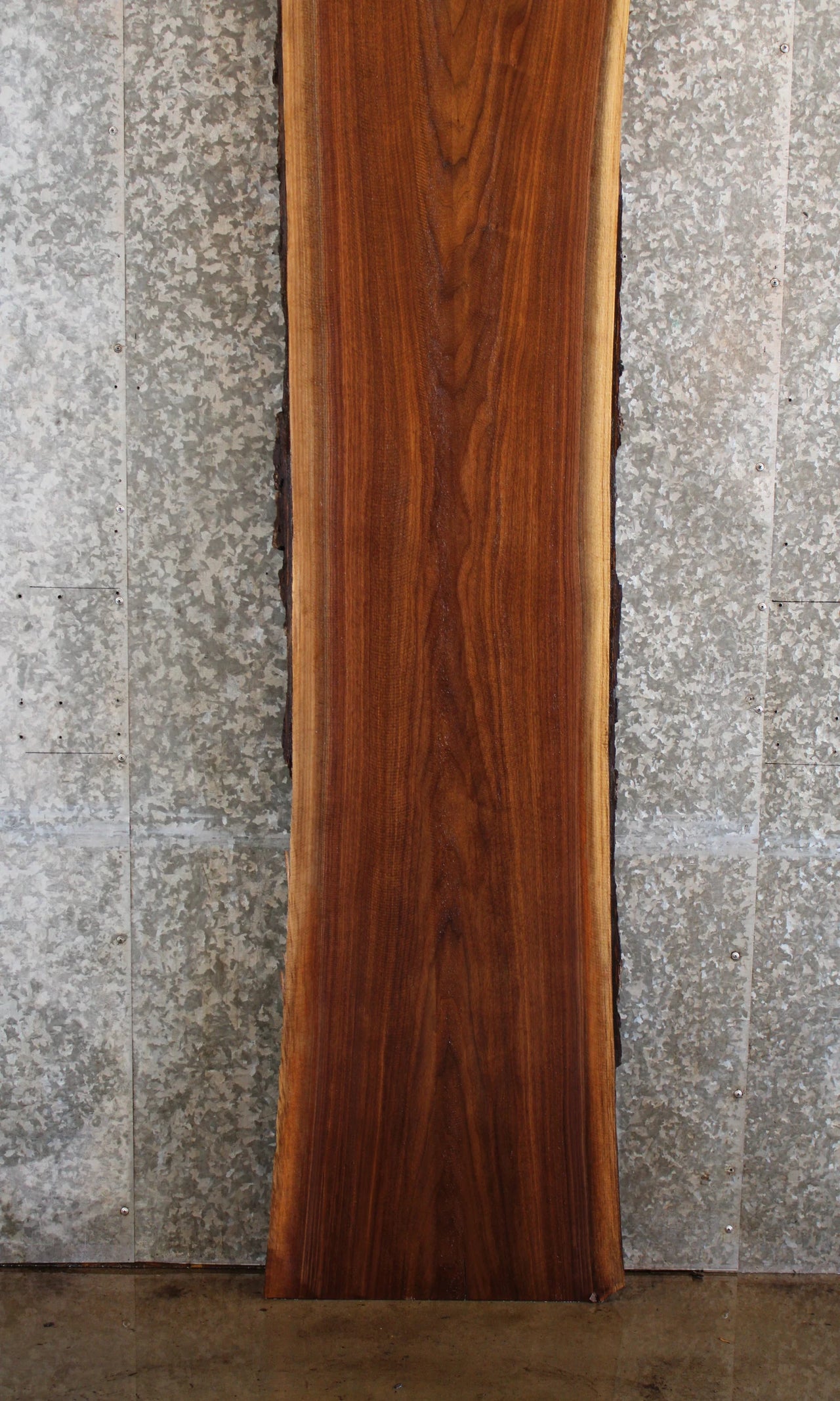 Black Walnut Live Edge Bar Top Slab/Mantel Slab 20682