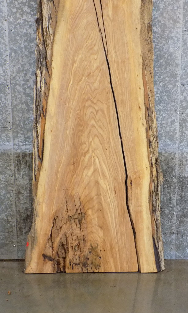 2- Rustic Live Edge Ash River Table Top/Split Board Slab Halves 20693