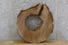 Thumbnail for Rustic Round/Thick Cut Live Edge Black Walnut Table Top Slab 20794