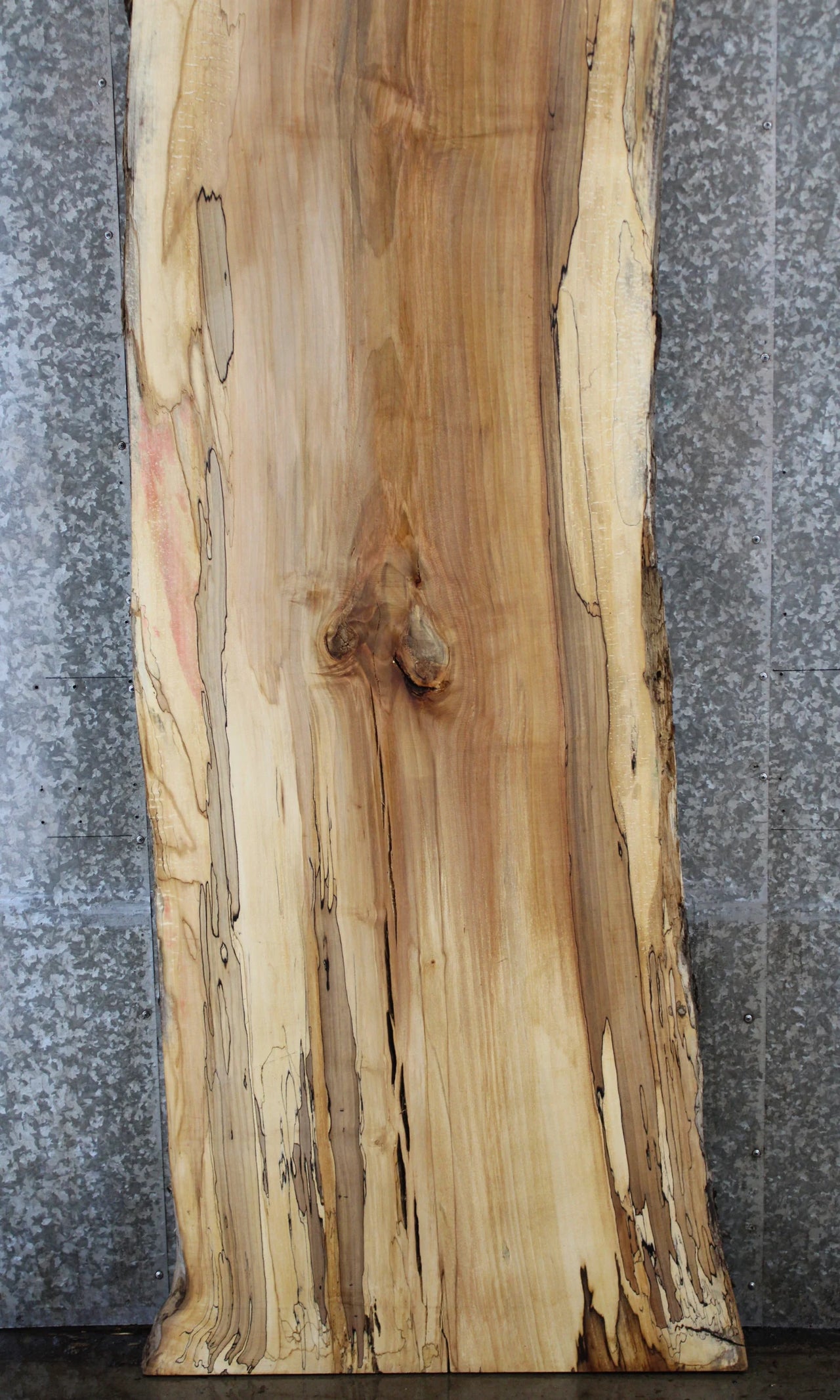 Live Edge Maple Bar Top Slab, Live Edge Countertop 266