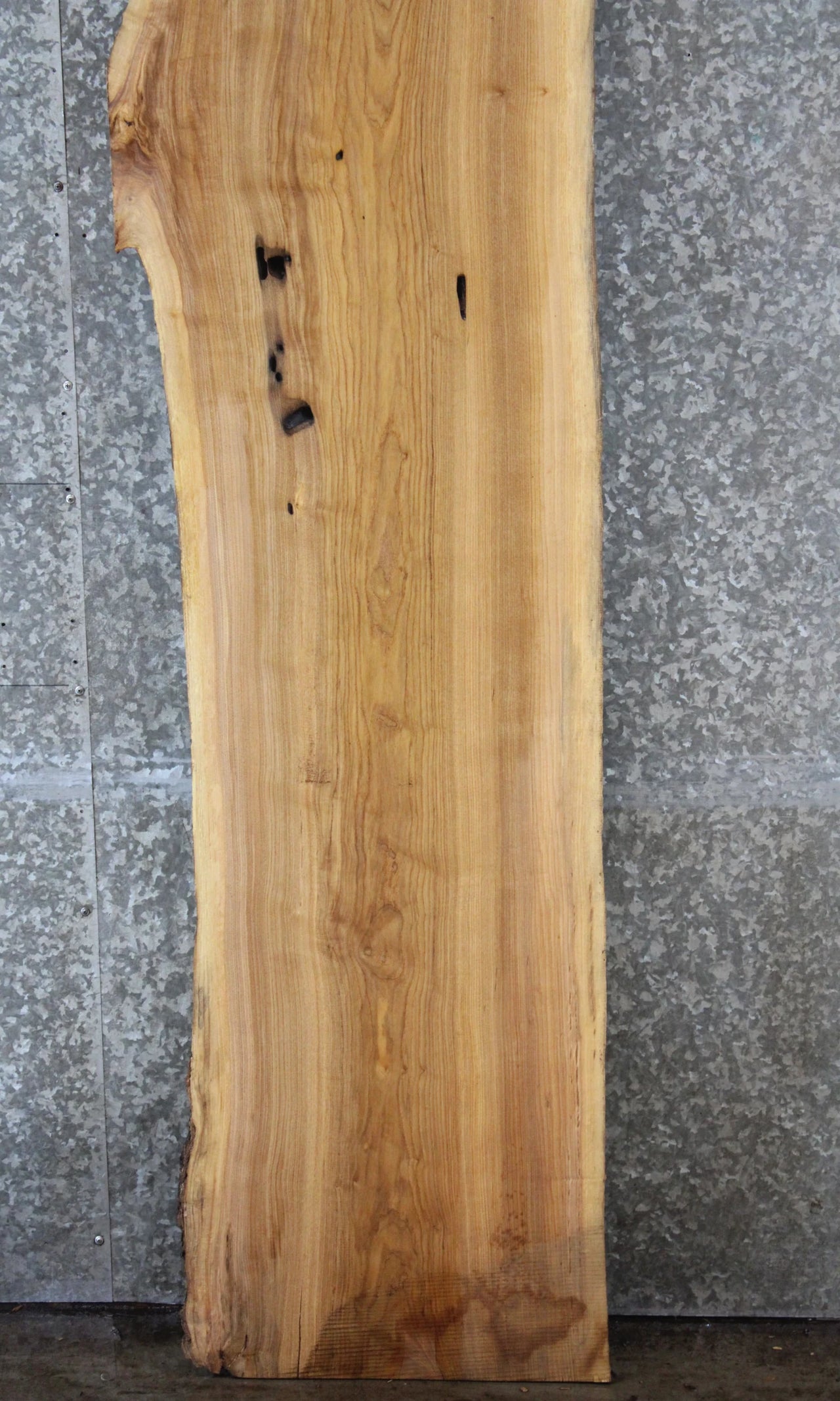 Rustic Natural Edge Ash Bar Top Slab 28