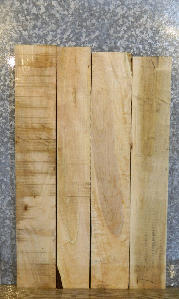 4- Rustic Kiln Dried Clear Maple Lumber Boards 32822-32825