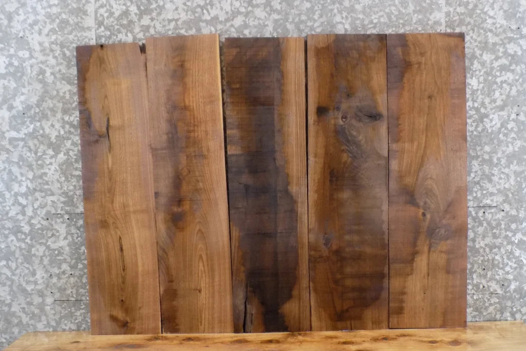 5- Kiln Dried Black Walnut Craftwood Pack/Lumber Boards # 32849,32866-32869