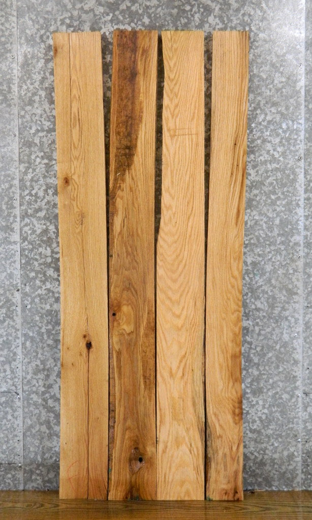 4- Red Oak Reclaimed Kiln Dried Craft Pack/Lumber Boards 33142-33143