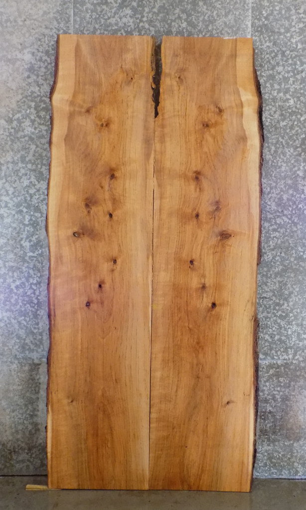 2- Live Edge Bookmatched Maple Dining Table Top Slabs 363-364