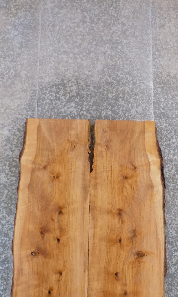 2- Live Edge Bookmatched Maple Dining Table Top Slabs 363-364