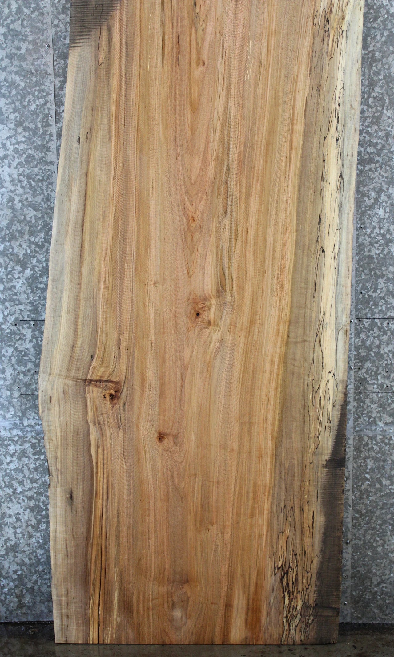 Live Edge Maple Conference Table Top Slab, Solid Wood 39070