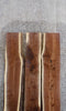 Thumbnail for 3- DIY Live Edge Black Walnut Bookmatched Dining Table Top Slabs 39230-39232