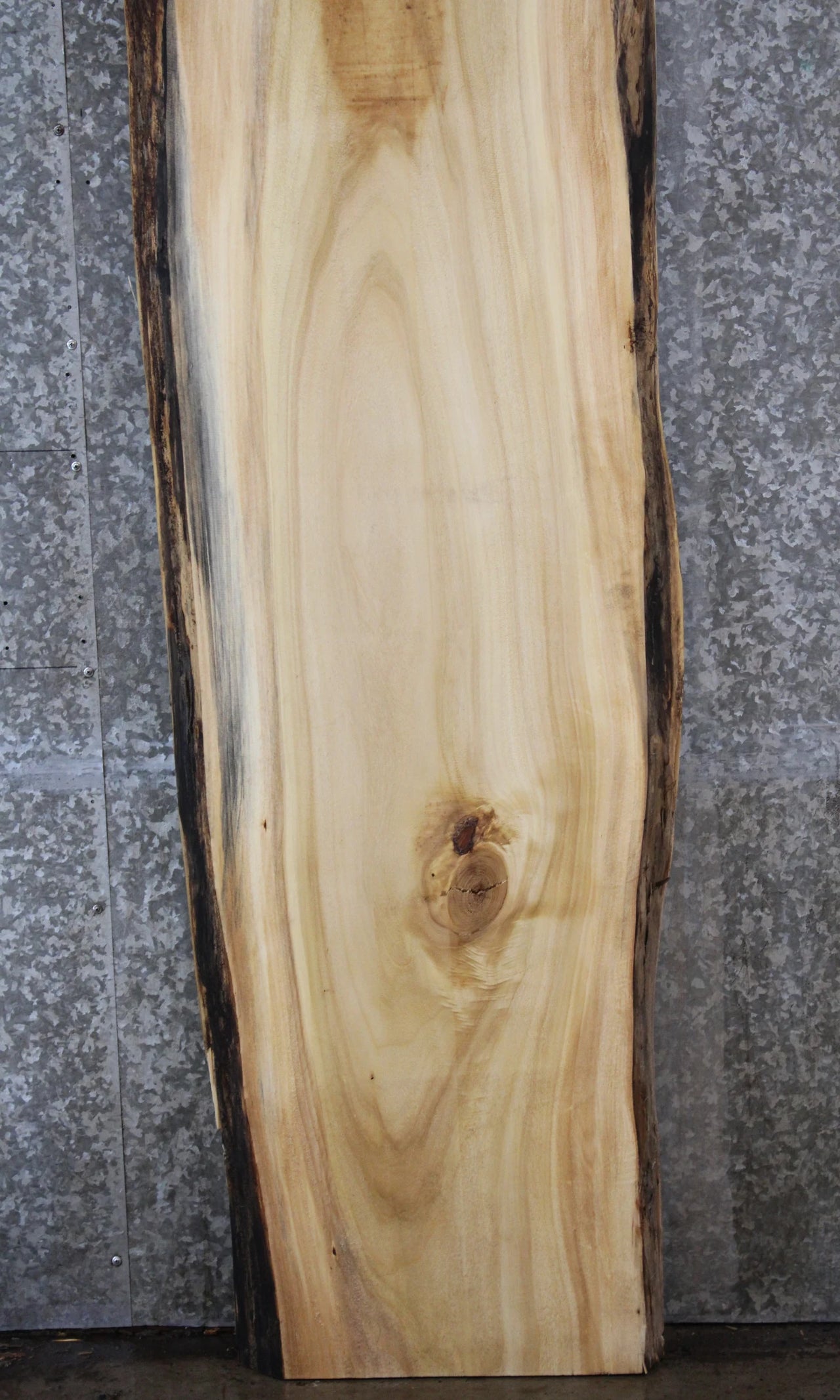 Salvaged Live Edge Maple Bar Top Slab 39243