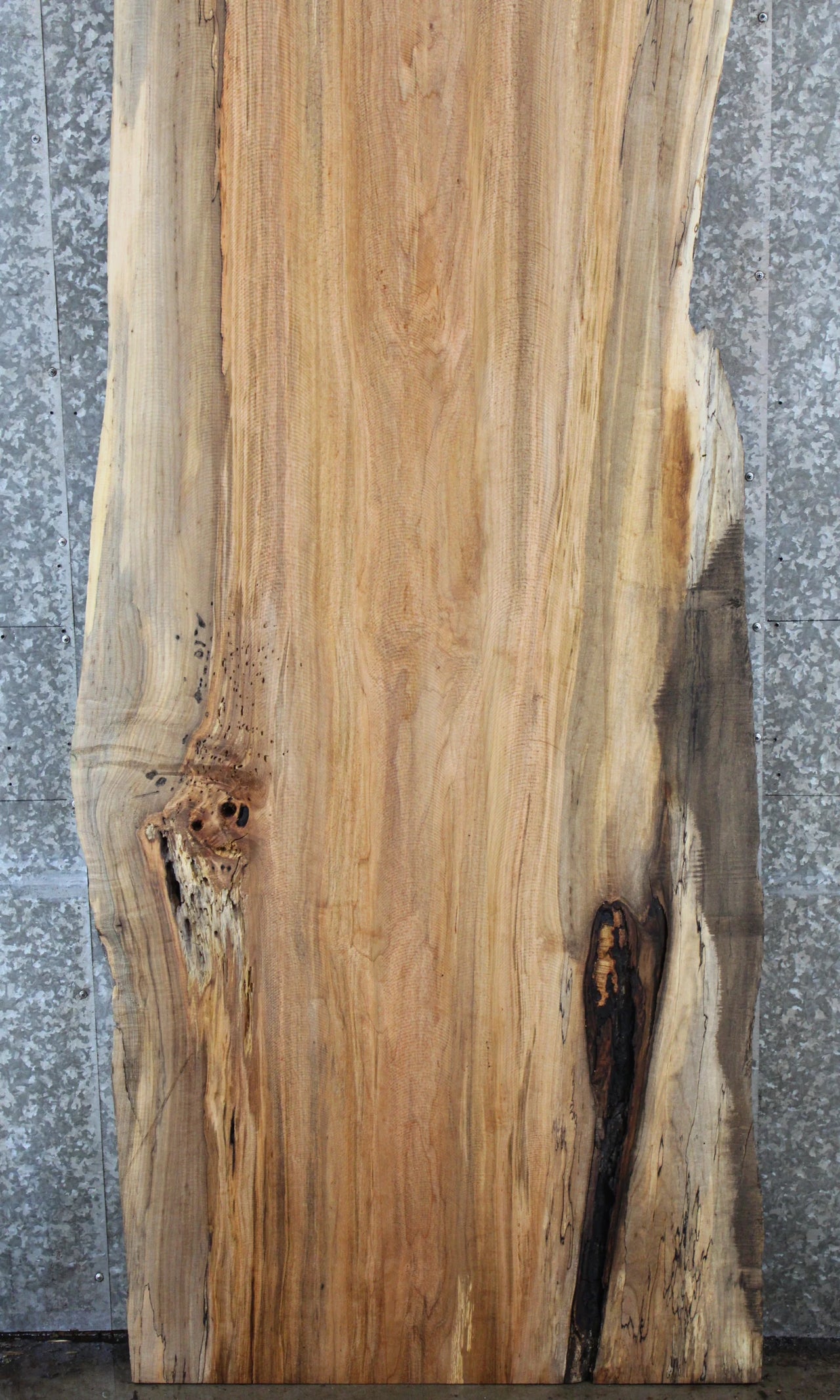 Live Edge Maple Kitchen Table Top Slab 39274