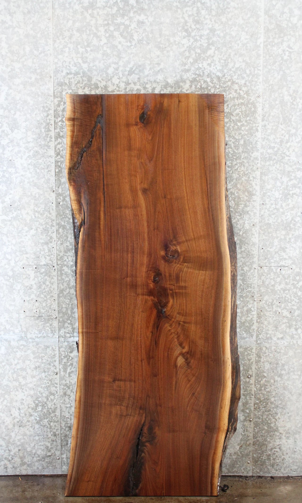 Salvaged Live Edge Black Walnut Coffee Table Top 39341