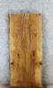 Thumbnail for 2- Bookmatched Live Edge White Oak Kitchen Table Top Slab 39430-39431