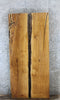 Thumbnail for 2- Bookmatched Live Edge White Oak Kitchen Table Top Slab 39430-39431