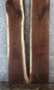 Thumbnail for 2- Bookmatched Live Edge Black Walnut Kitchen Table Top Slabs 39437-39438