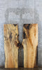 Thumbnail for 2- Bookmatched Live Edge Maple Kitchen Table Top Slabs 39451-39452