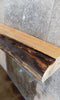 Thumbnail for Thick Cut Partial Live Edge Maple Rustic Mantel Wood Slab 40023