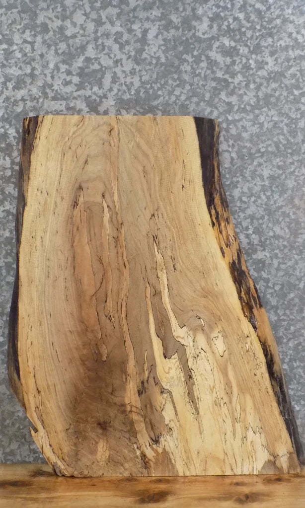 Live Edge Spalted Maple Charcuterie Board/Butchers Block 40360