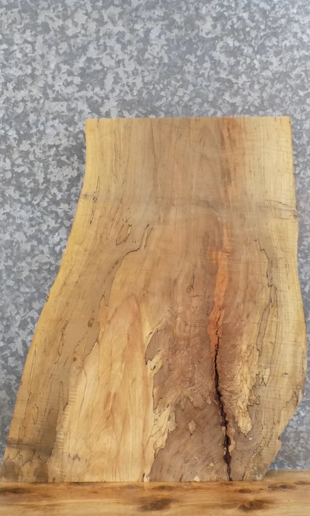 Live Edge Spalted Maple Charcuterie Board/Butchers Block 40360