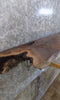 Thumbnail for Rustic Thick Cut Black Walnut Partial Live Edge Mantel Slab 40735