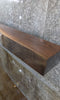 Thumbnail for Thick Cut Salvaged Partial Live Edge Black Walnut Mantel Slab 40736