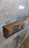 Thumbnail for Rustic Black Walnut Partial Live Edge Thick Cut Mantel Slab 40738