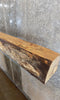 Thumbnail for Partial Live Edge Salvaged Maple Thick Cut Mantel Wood Slab 40741