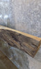 Thumbnail for Thick Cut Maple Rustic Partial Live Edge Mantel Slab 40754