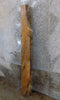 Thumbnail for White Oak Rustic Thick Partial Live Edge Mantel Wood CLOSEOUT 40772