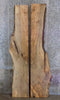 Thumbnail for 2- Partial Live Edge Maple Rustic Bar/Table Top/Shelf Slabs 408-409