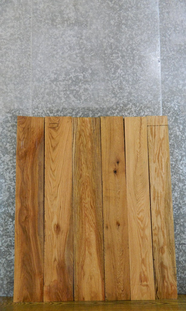 6- Red Oak Reclaimed Kiln Dried Lumber Boards/Craft Pack 41067-41068