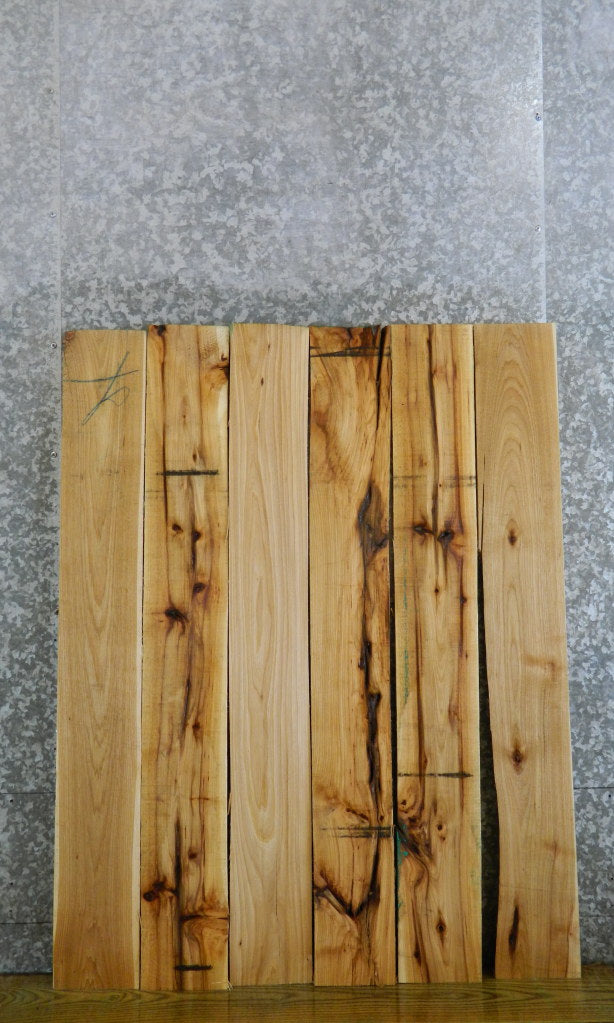 6- Salvaged Kiln Dried Hickory Lumber Pack/Craft Boards 41094-41095