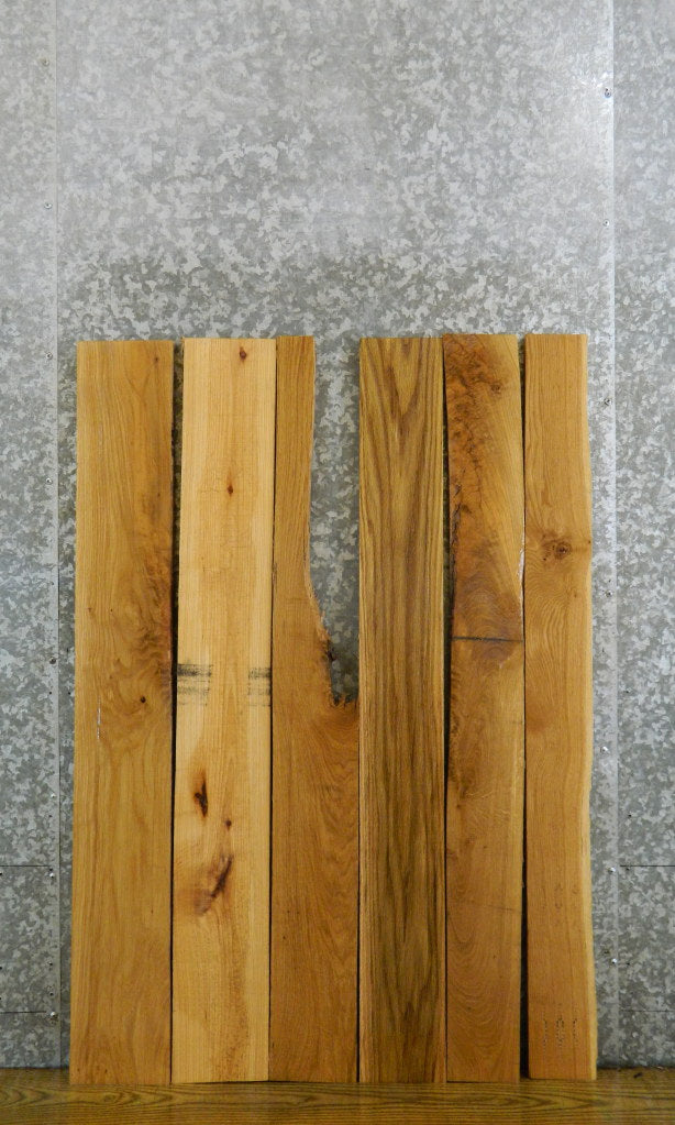 6- Reclaimed Red Oak Kiln Dried Craft Pack/Lumber Boards 41117-41118