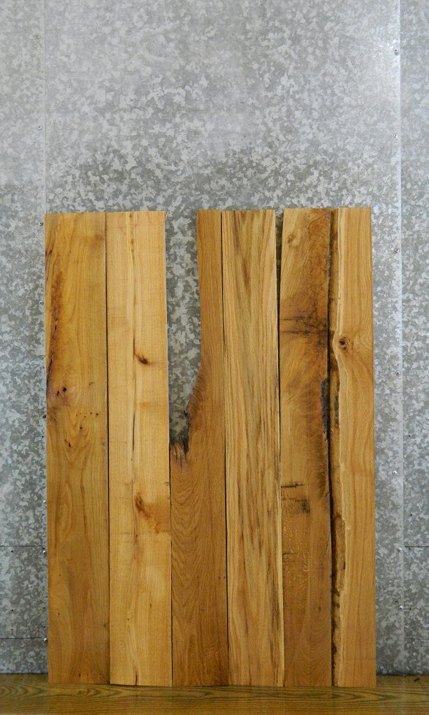 6- Reclaimed Red Oak Kiln Dried Craft Pack/Lumber Boards 41117-41118