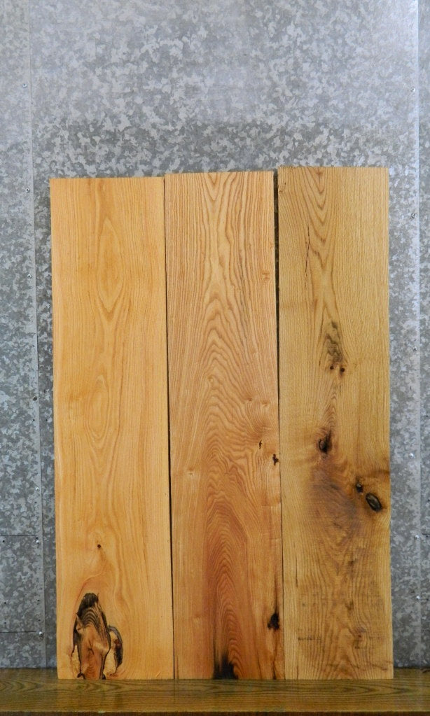 3- Kiln Dried Red Oak Reclaimed Craft Pack/Lumber Boards 41123