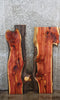 Thumbnail for 2- Red Cedar Live edge End Table Tops/Side Table Tops 4129-4130