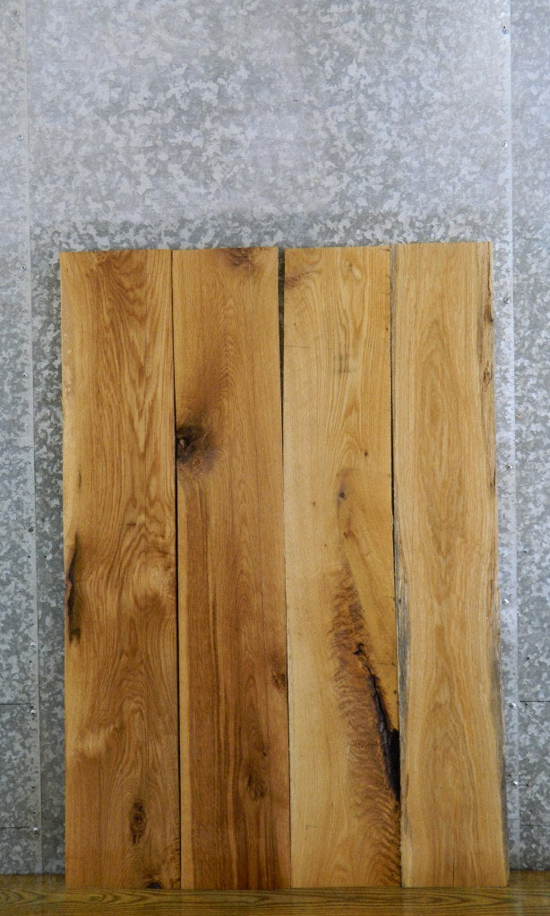 4- Reclaimed Kiln Dried Red Oak Lumber Boards/Craft Pack 41505-41506