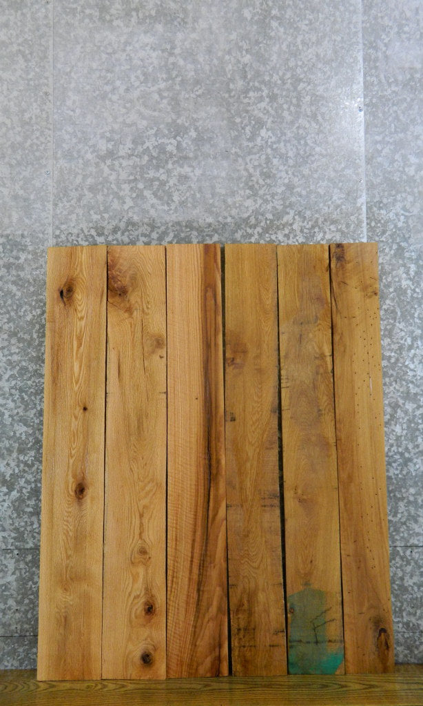 6- Salvaged Kiln Dried Red/White Oak Lumber Boards 41520-41521