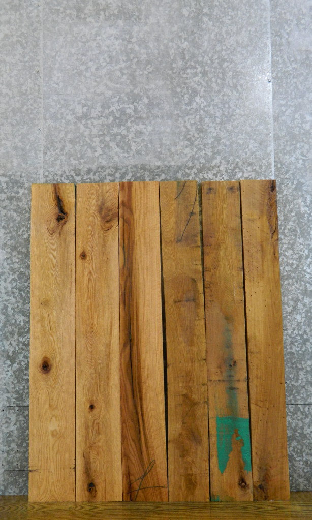 6- Salvaged Kiln Dried Red/White Oak Lumber Boards 41520-41521