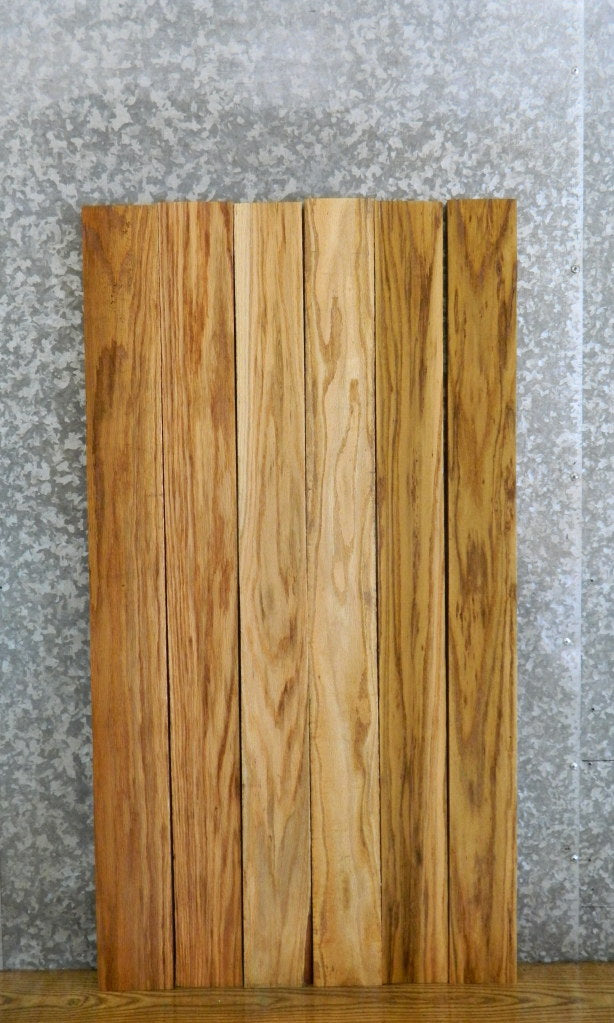 6- Rustic Red Oak Kiln Dried Craft Pack/Lumber Boards 41712-41713