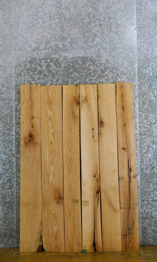 6- Reclaimed Red Oak Kiln Dried Craft Pack/Lumber Boards 41716-41717