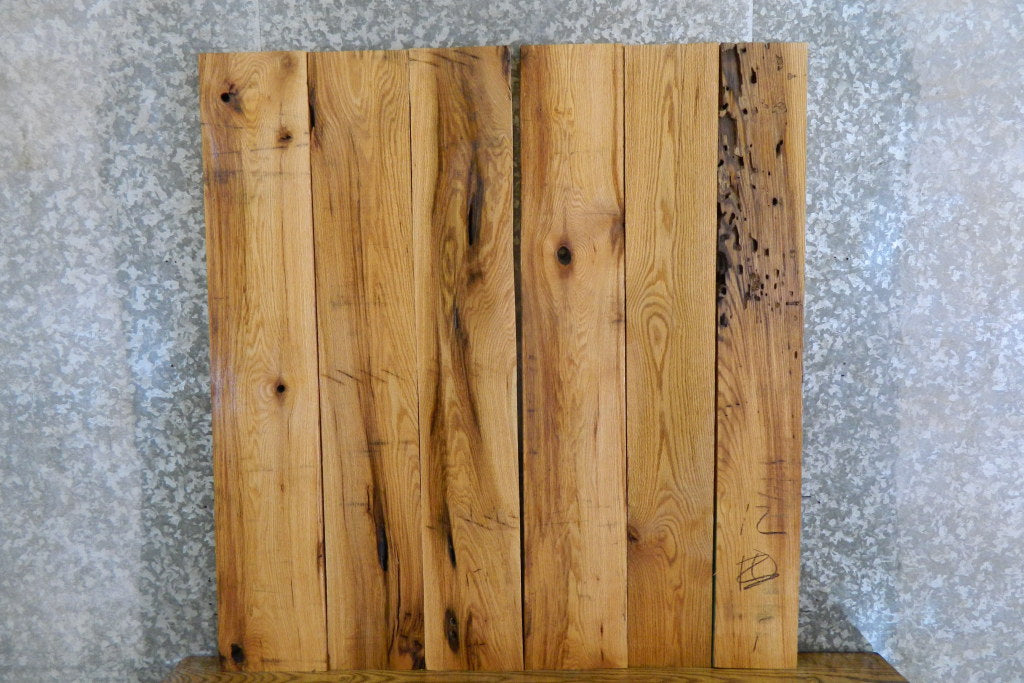 6- Red Oak Rustic Kiln Dried Craft Pack/Lumber Boards 41755-41756