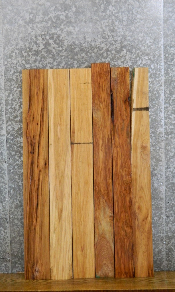 6- Salvaged Kiln Dried Hickory Craft Pack/Lumber Boards 41765-41766