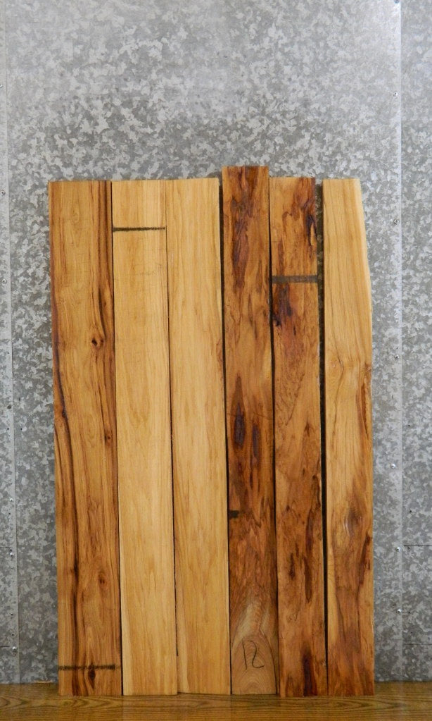 6- Salvaged Kiln Dried Hickory Craft Pack/Lumber Boards 41765-41766