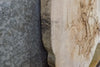 Thumbnail for Rustic Live Edge Ash Thick/Round Cut Coffee Table Top Slab 42121